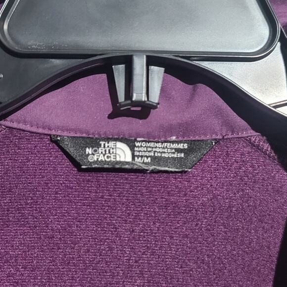 The North Face Women’s Parkslope WindWall Softshell Jacket Medium Purple GUC - Picture 4 of 7
